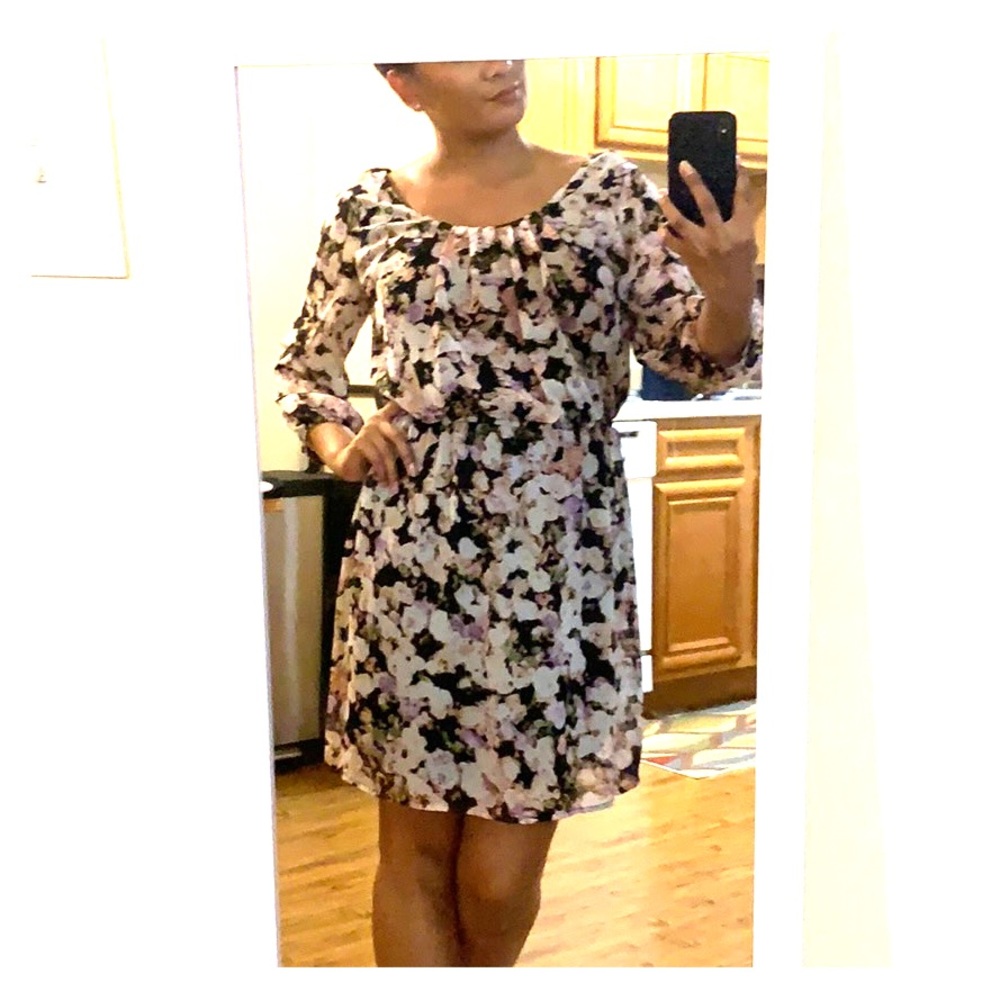Casual Floral Dress
